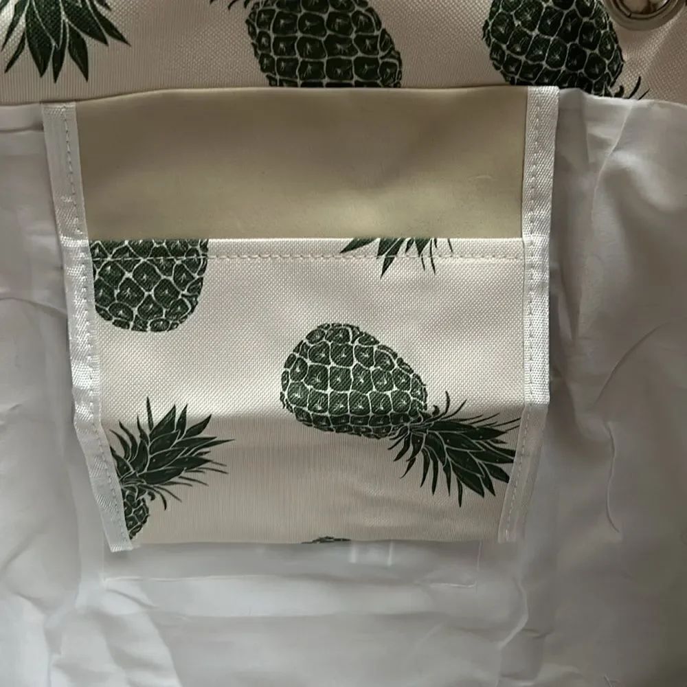 NEW Genovega Large Pineapple Tote Bag - Picture 6 of 6